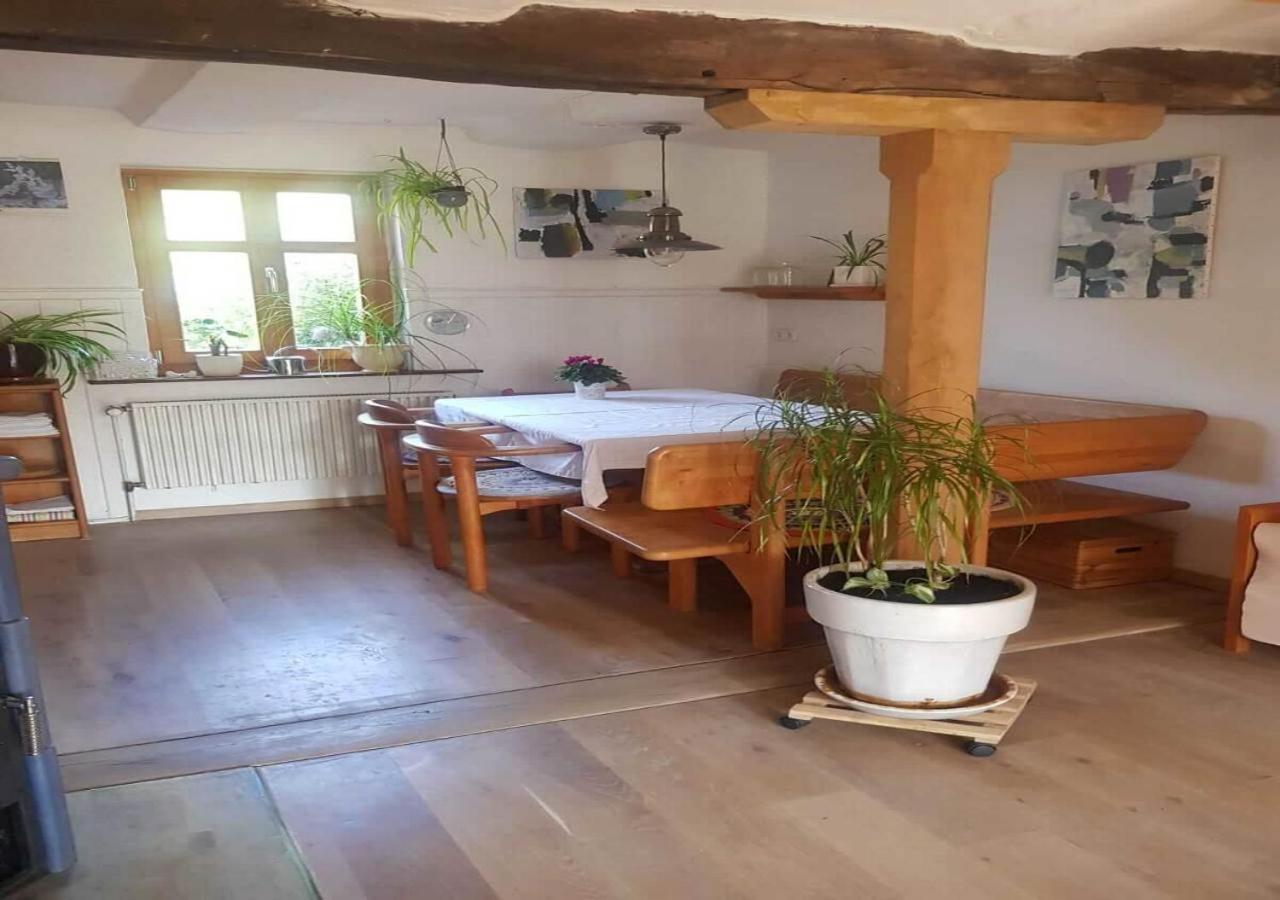 Aeltestes Haus In Quentel - Ferienwohnung 1 Mit Kleinem Garten Lichtenau Buitenkant foto